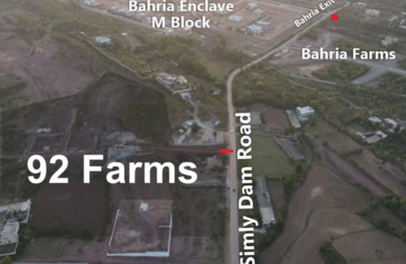 Farmhouse in Islamabad-Prime Location at 0 KM Simly Dam Road