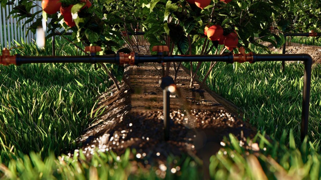 Drip irrigation farmhouse in Islamabad at 92 Farms Simly Dam Road