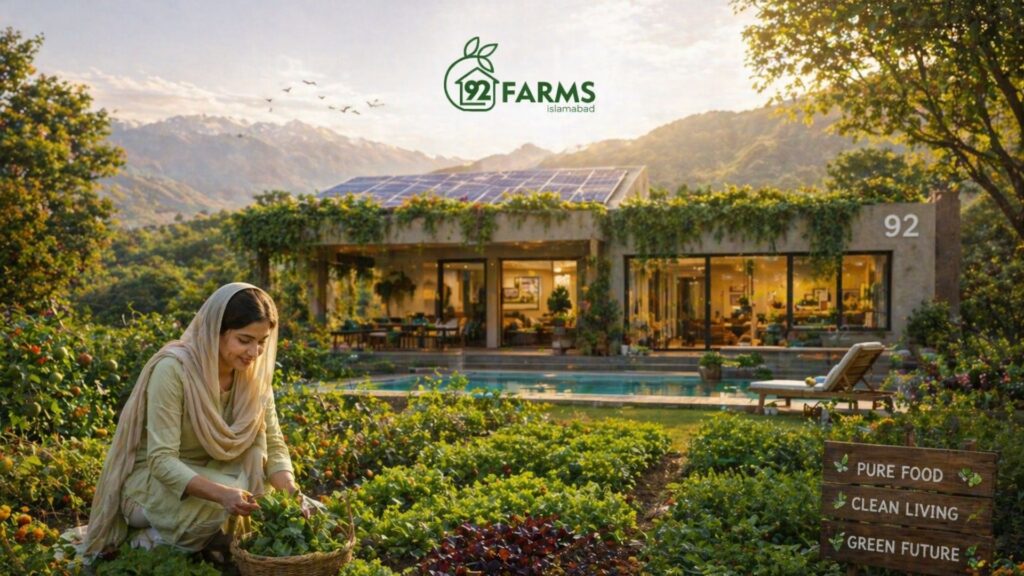 Organic living in Pakistan at 92 Farms Simly Dam Road Islamabad
