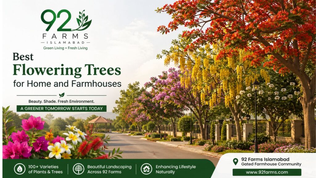 Best flowering trees for home and farmhouses including Gulmohar tree
