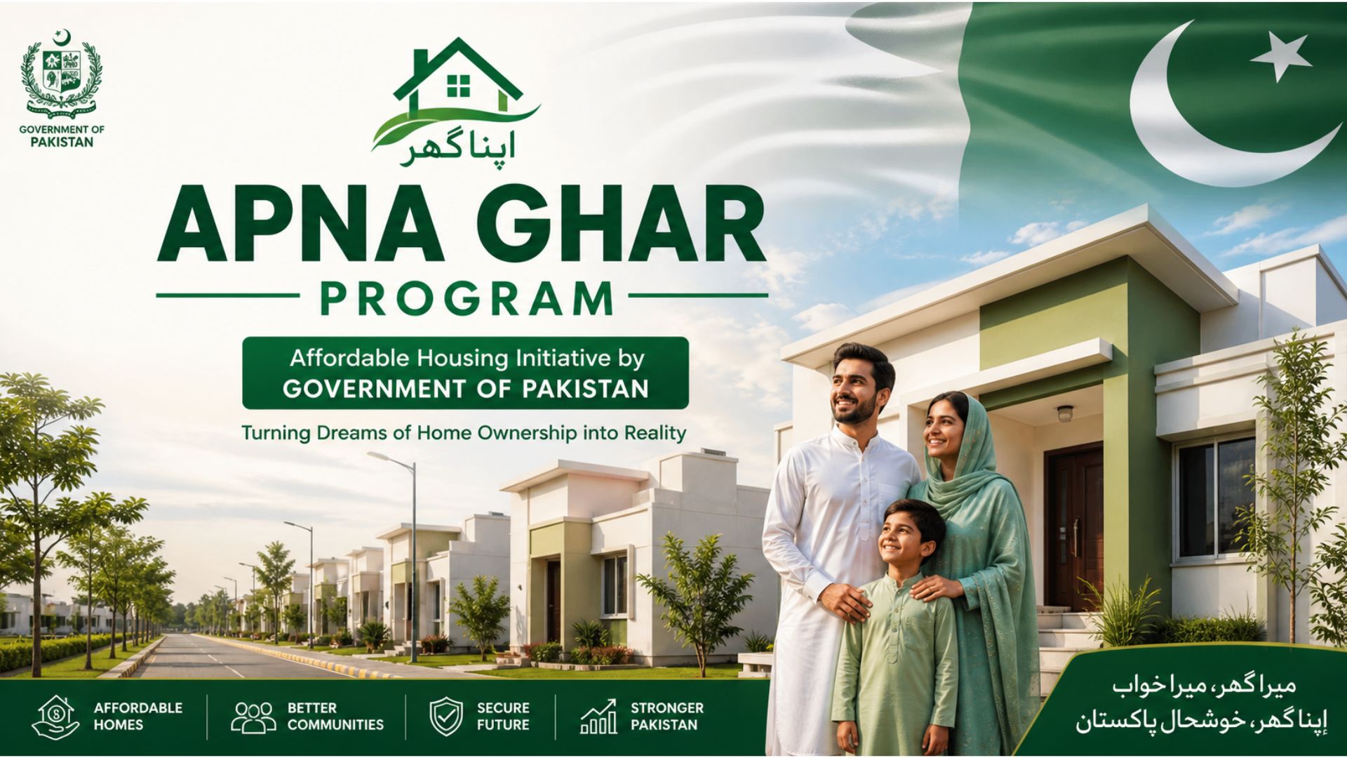 Apna Ghar Program: A New Era for Housing & Real Estate in Pakistan